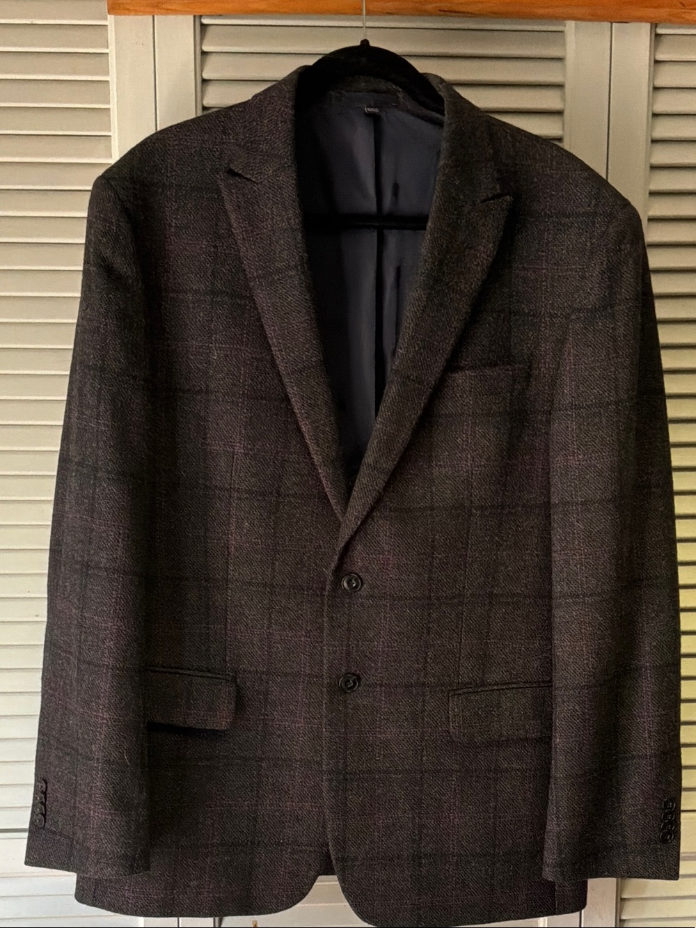 Jos. A. Bank Moon Wool paid sport coat 44R
